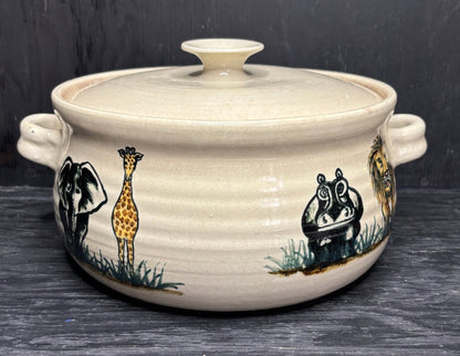 Dedza Malawi Ovenware Casserole Crock Pot