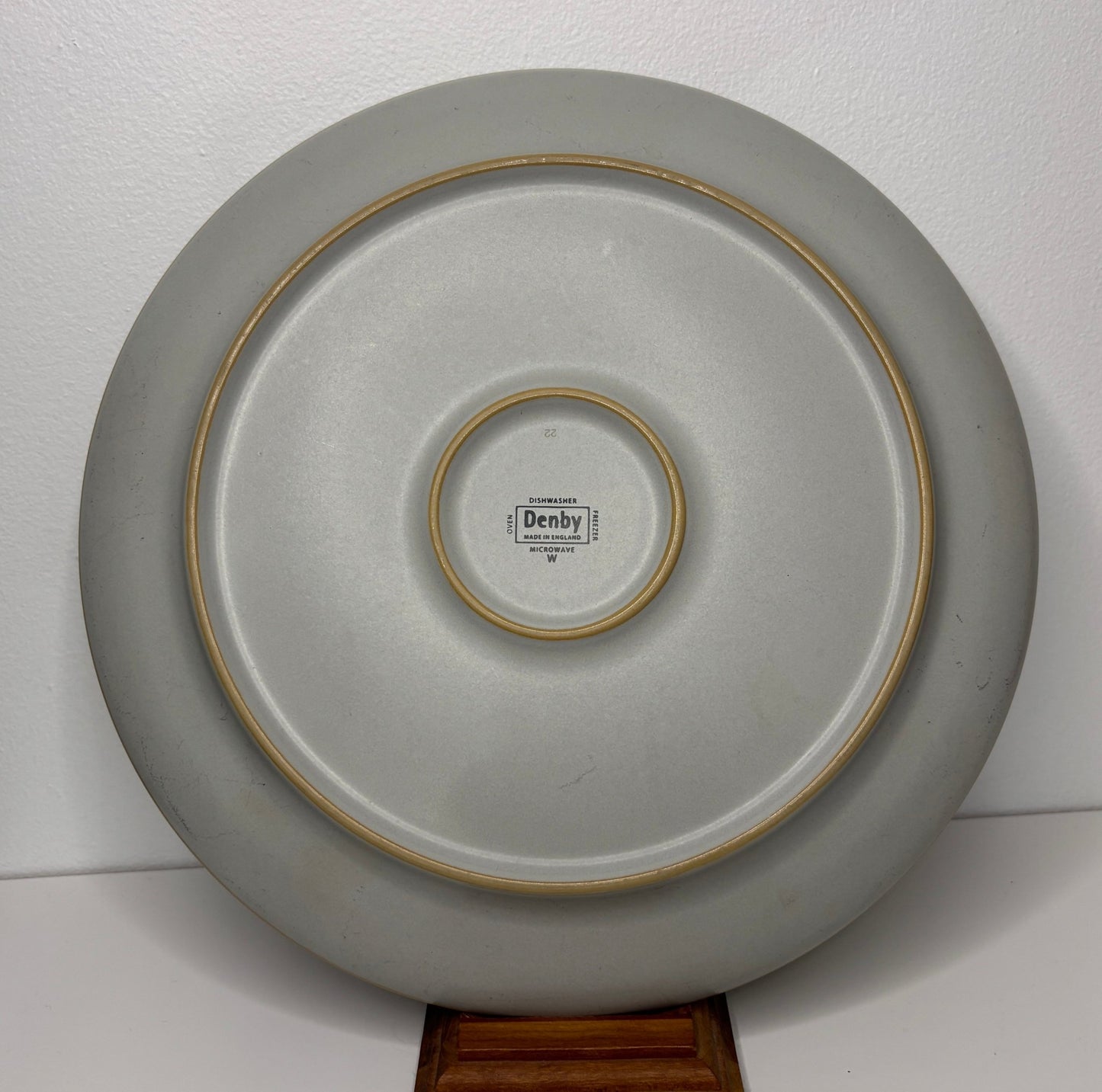 Denby Amethyst Stone Dinner Plate