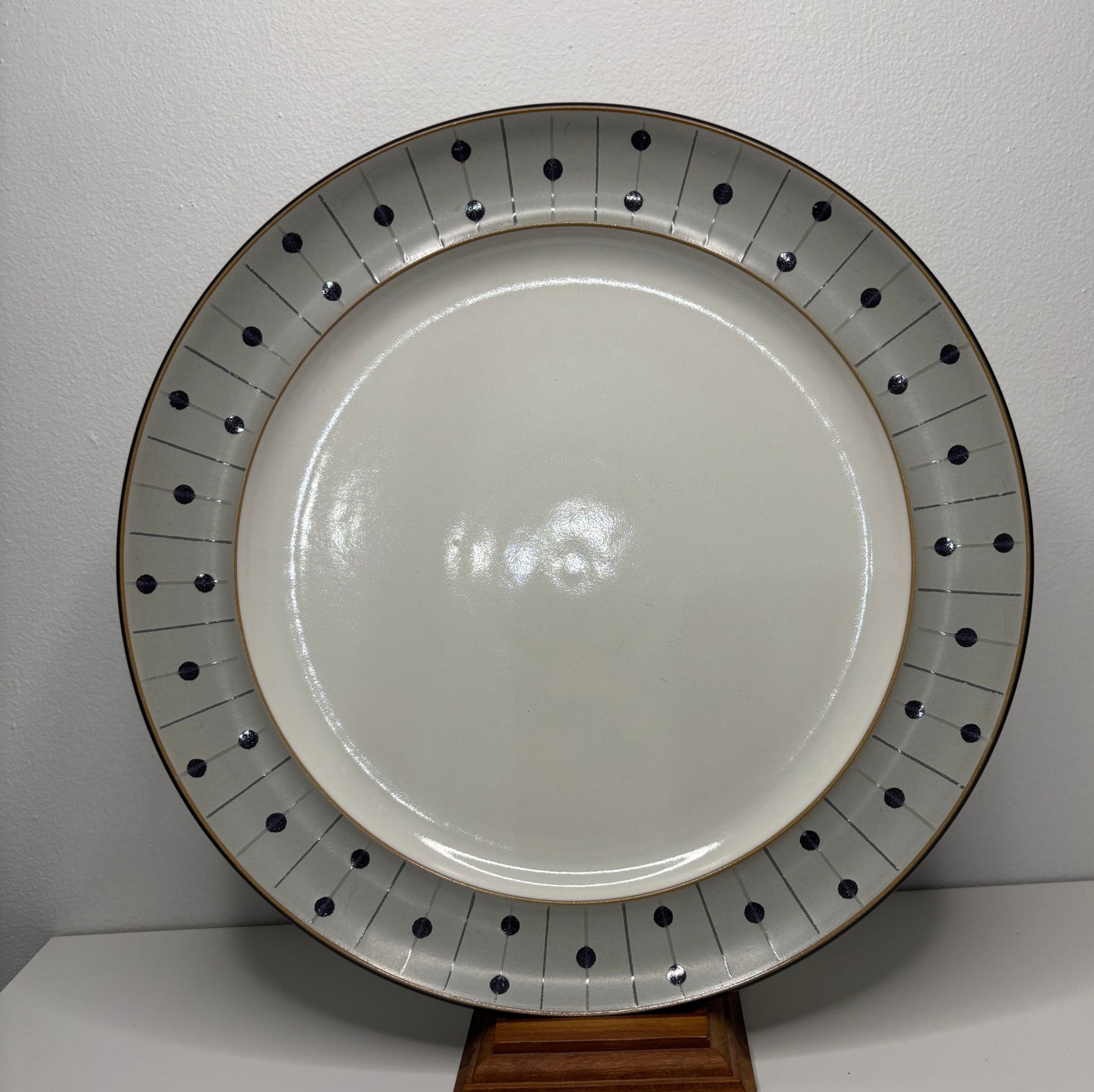 Denby Amethyst Stone Dinner Plate