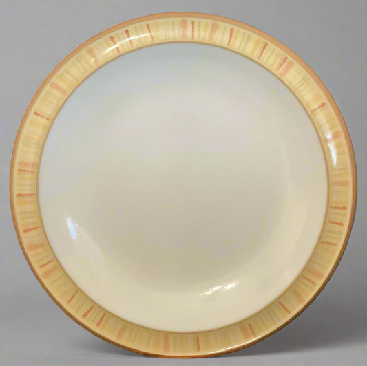 Denby Caramel Stripes Bread and Butter Plates