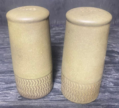 Denby Chevron Salt and Pepper Shakers