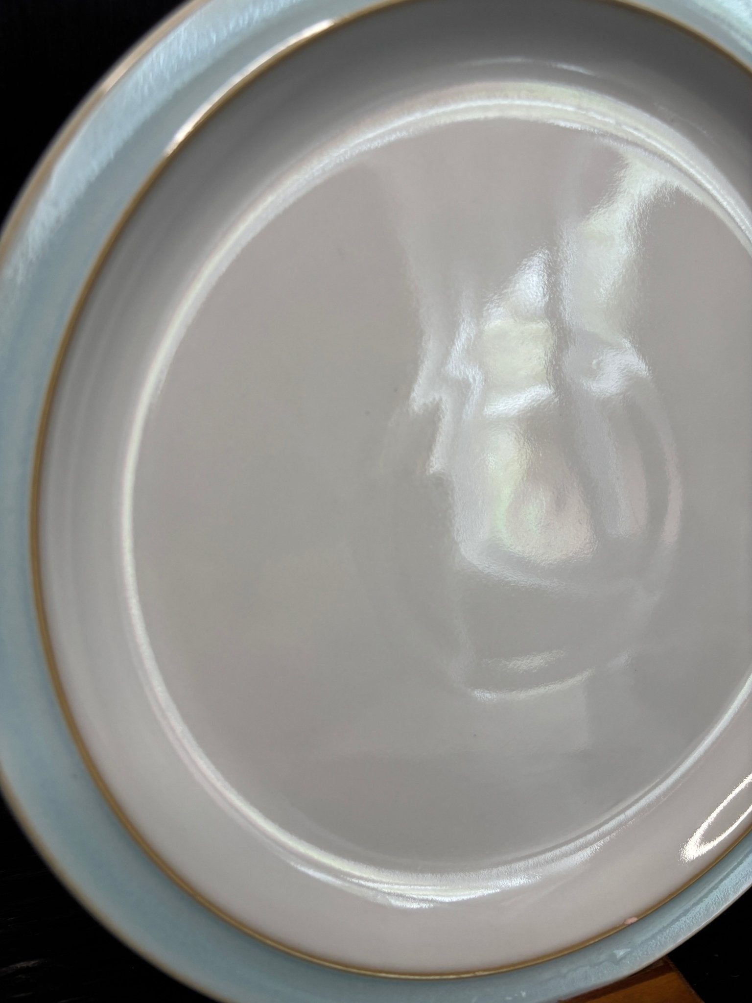 Denby Colonial Blue Salad Plates