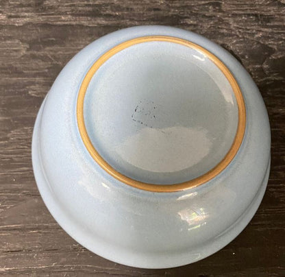 robins egg blue denby soup bowl