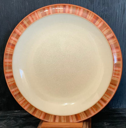 Denby Fire Stripes Bread Plate