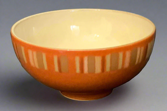 Denby Fire Stripes Rice Bowl