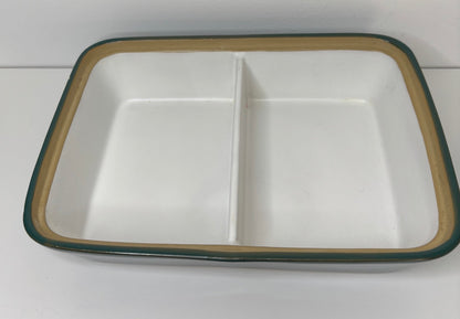 Denby Flair Sectioned Casserole Dish