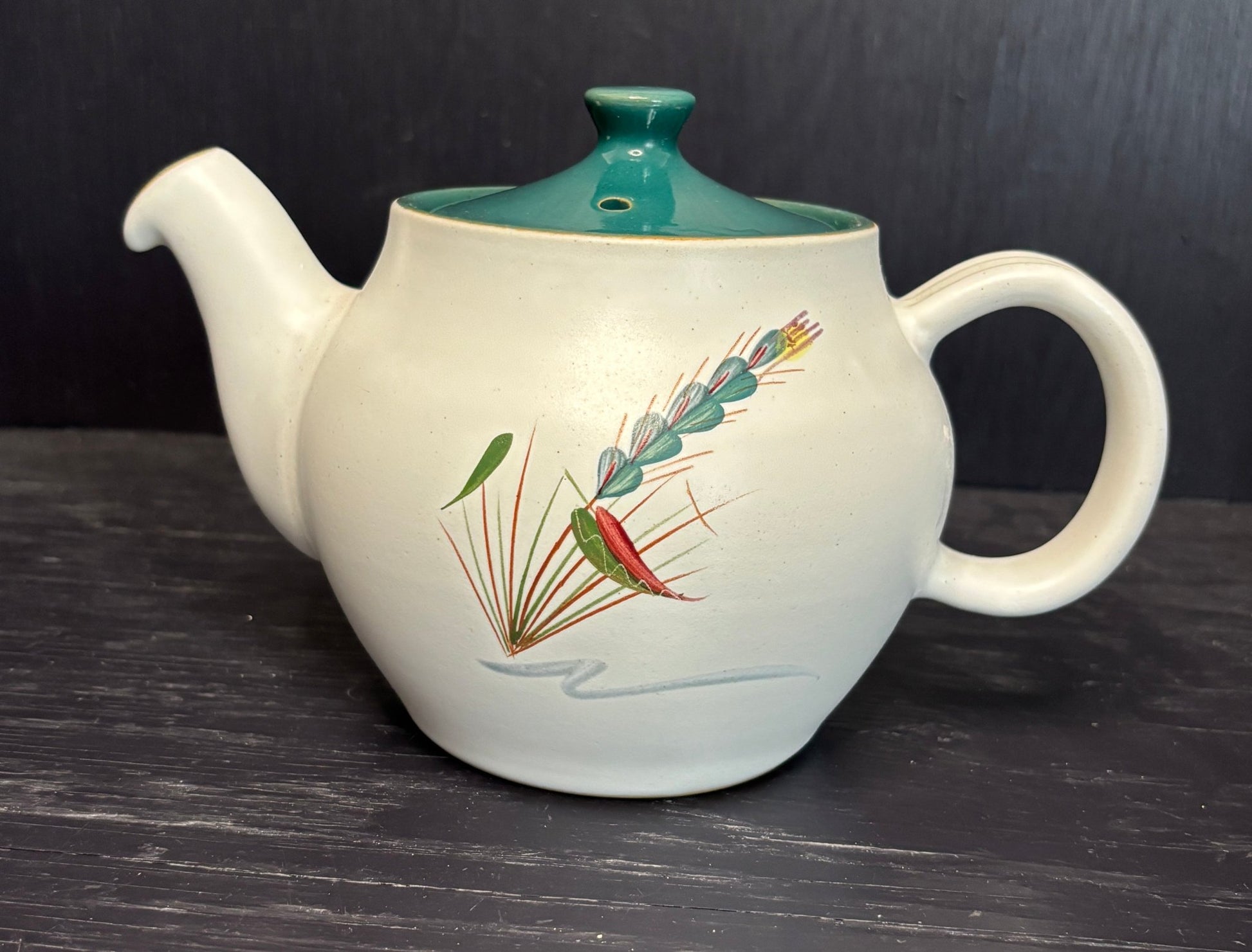 Denby Greenwheat Teapot