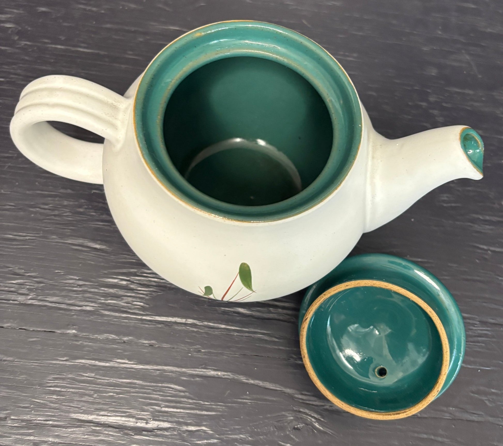 Denby Greenwheat Teapot