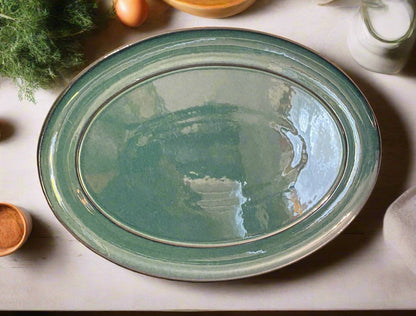 Denby Greenwich 15 Inch Serving Platter