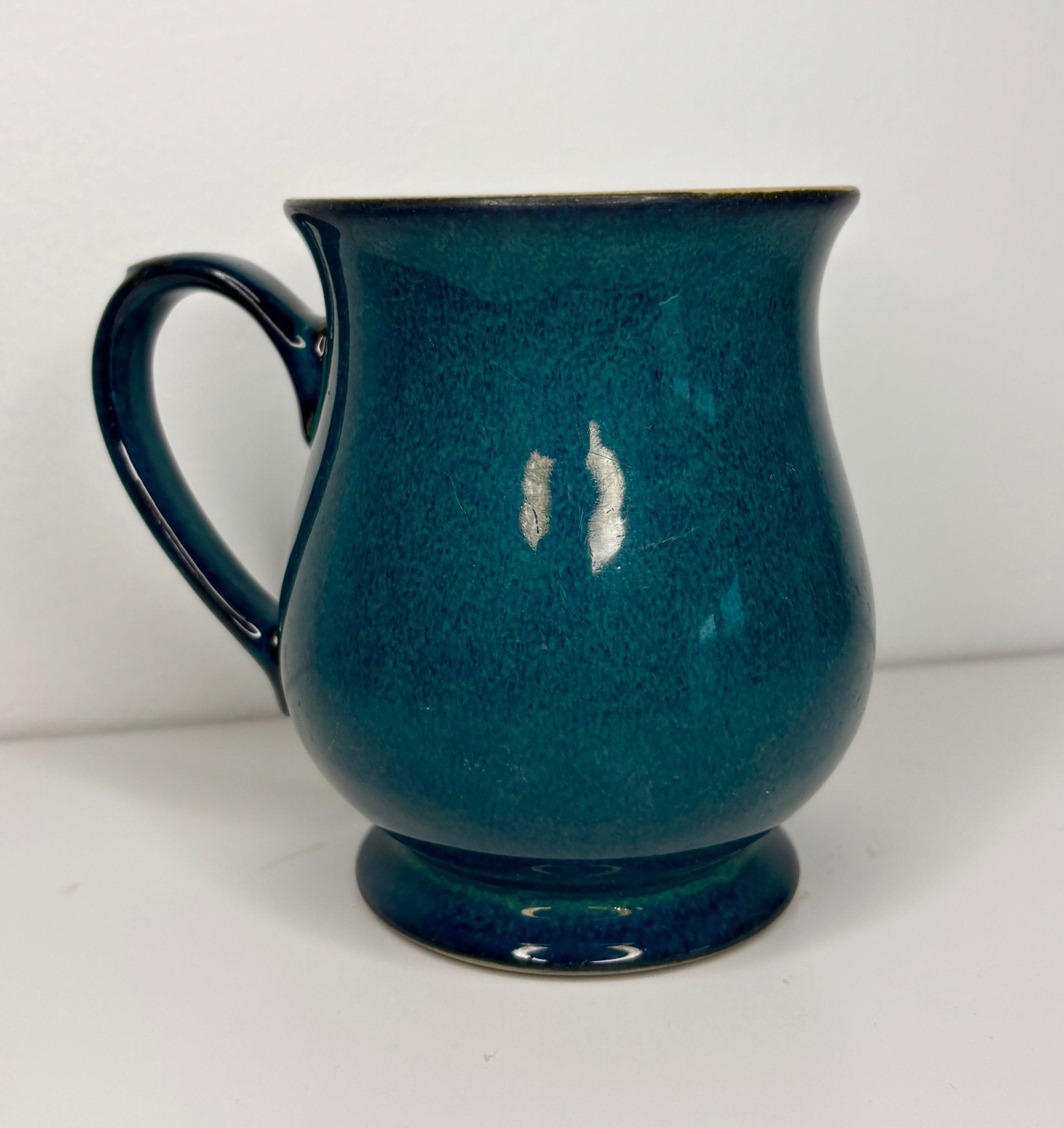 green Denby Greenwich Coffee Mug