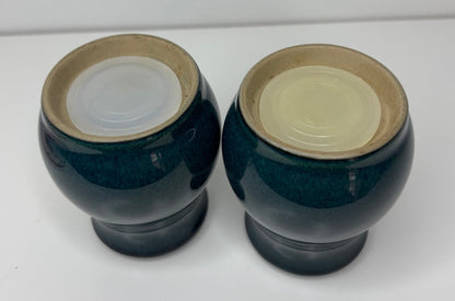 Denby Greenwich Salt and Pepper Shakers