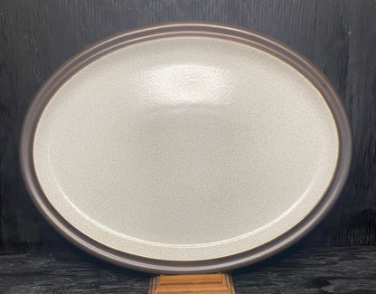 Denby Parchment Oval Platter
