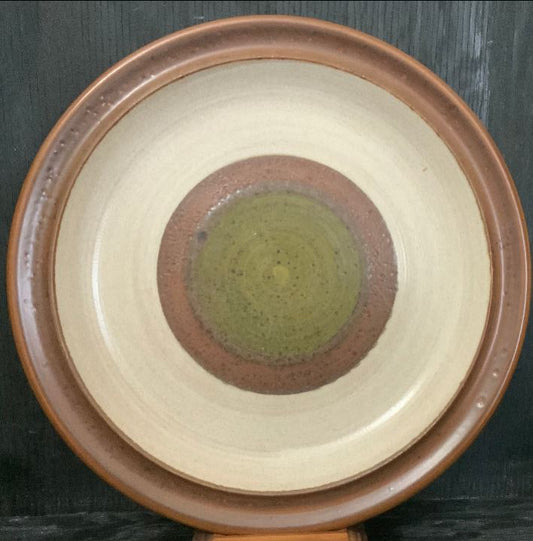Denby Potters Wheel Green Dinner Plate