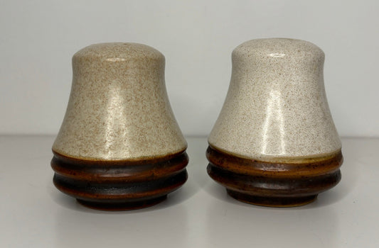 Denby Potters Wheel Salt and Pepper Shakers