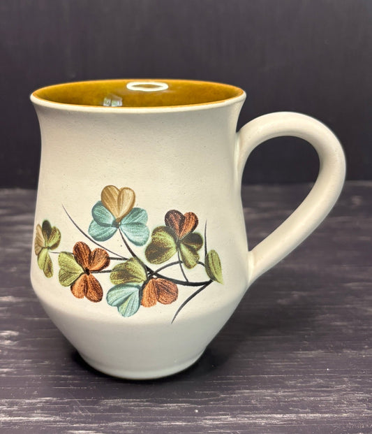 Denby Shamrock Coffee Mug
