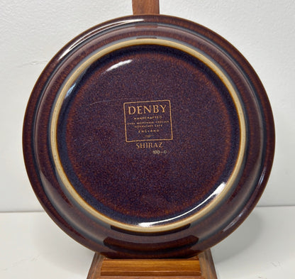 Denby Shiraz Bread Plates