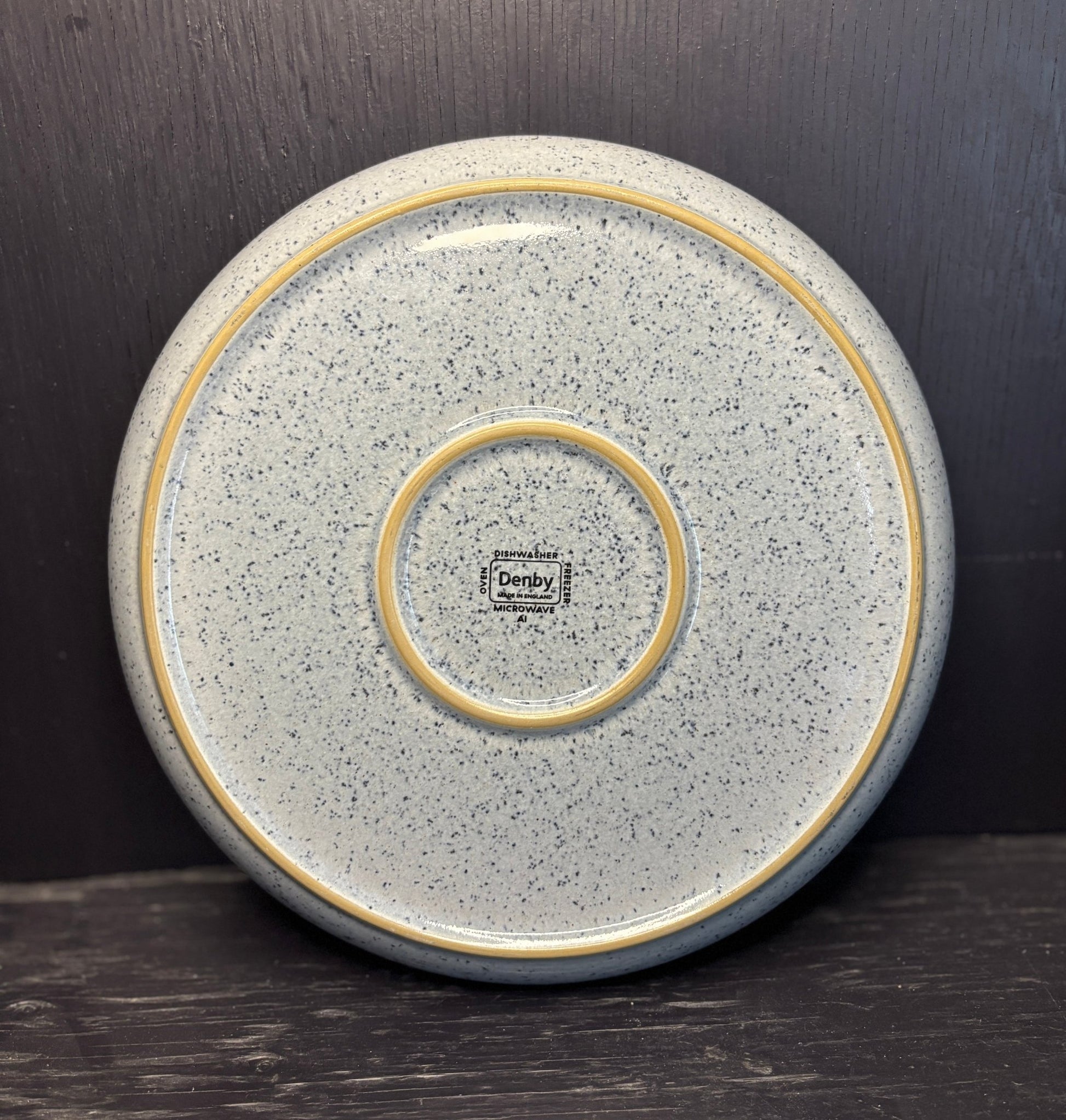 Denby Studio Blue Pebble Plate
