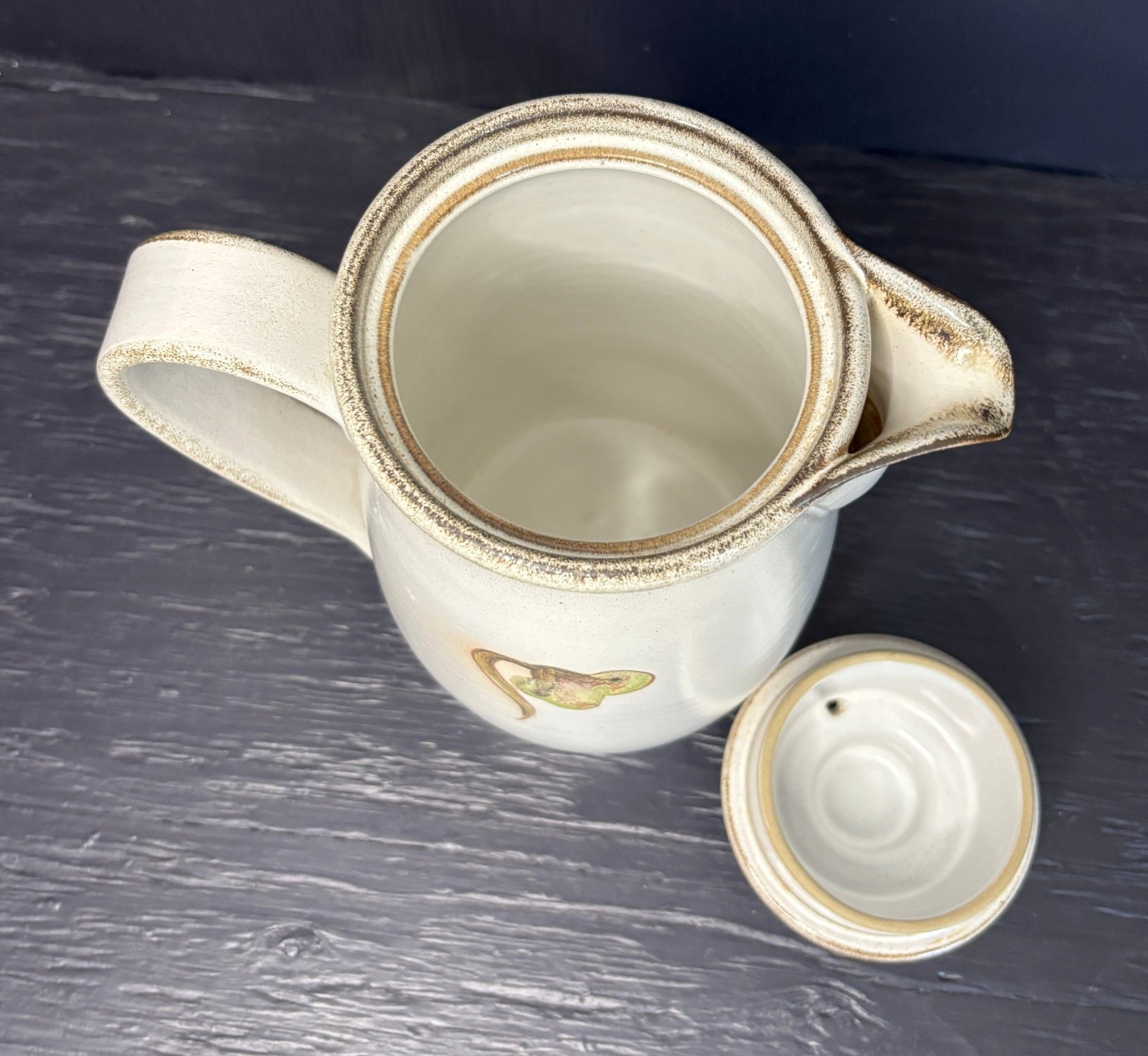 Denby Troubadour Coffee Pot