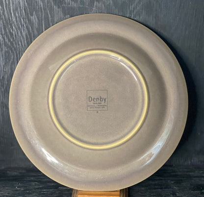 Denby Truffle Wide Rimmed Dinner Plates