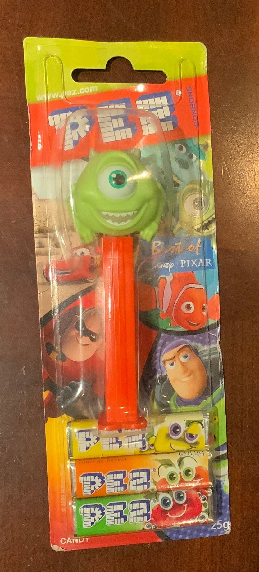 Disney Best of Pixar Pez Dispensers New on Cards - HLJ at HomeDisney Best of Pixar Pez Dispensers New on CardsPez DispenserPez