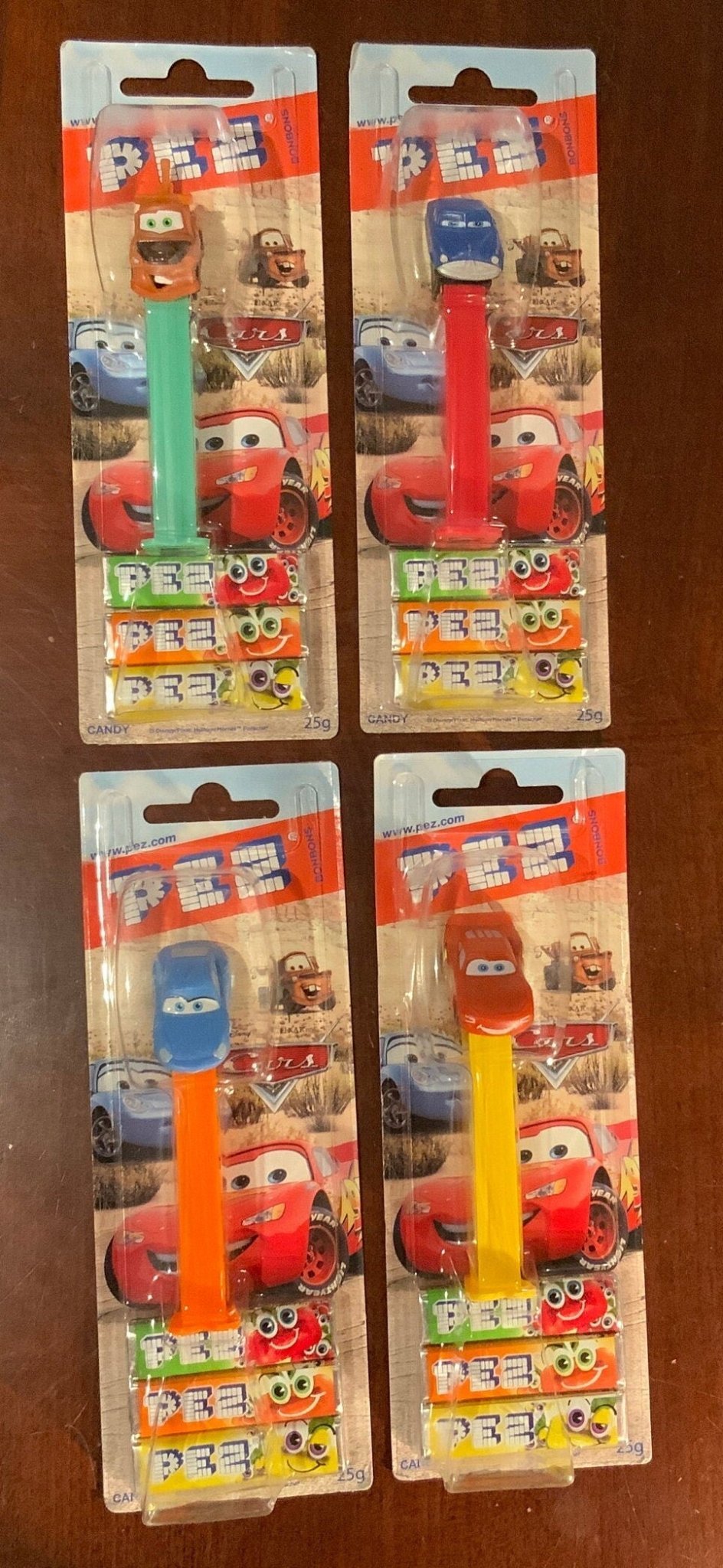 Disney Pixar Cars Movie Pez Dispensers - HLJ at HomeDisney Pixar Cars Movie Pez DispensersPez DispenserPez