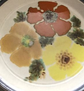 Doverstone Staffordshire England Heather Bouquet Plate