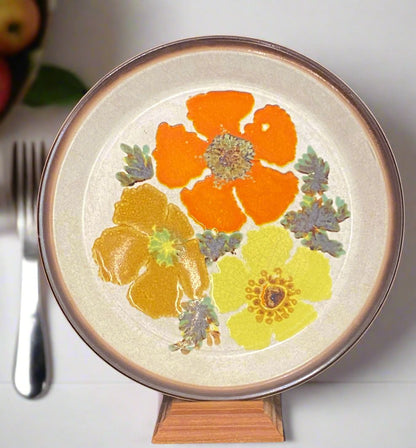 Doverstone Staffordshire England Heather Bouquet Dinner Plate