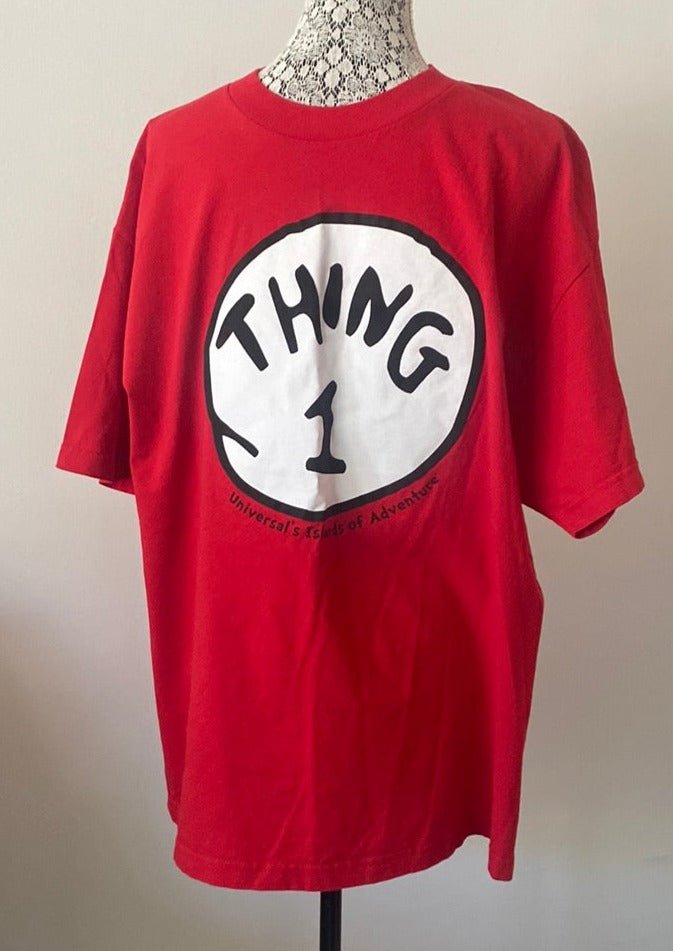 Dr Seuss Thing 1 T Shirt Adult XL - HLJ at HomeDr Seuss Thing 1 T Shirt Adult XLShort SleeveDr. Seuss