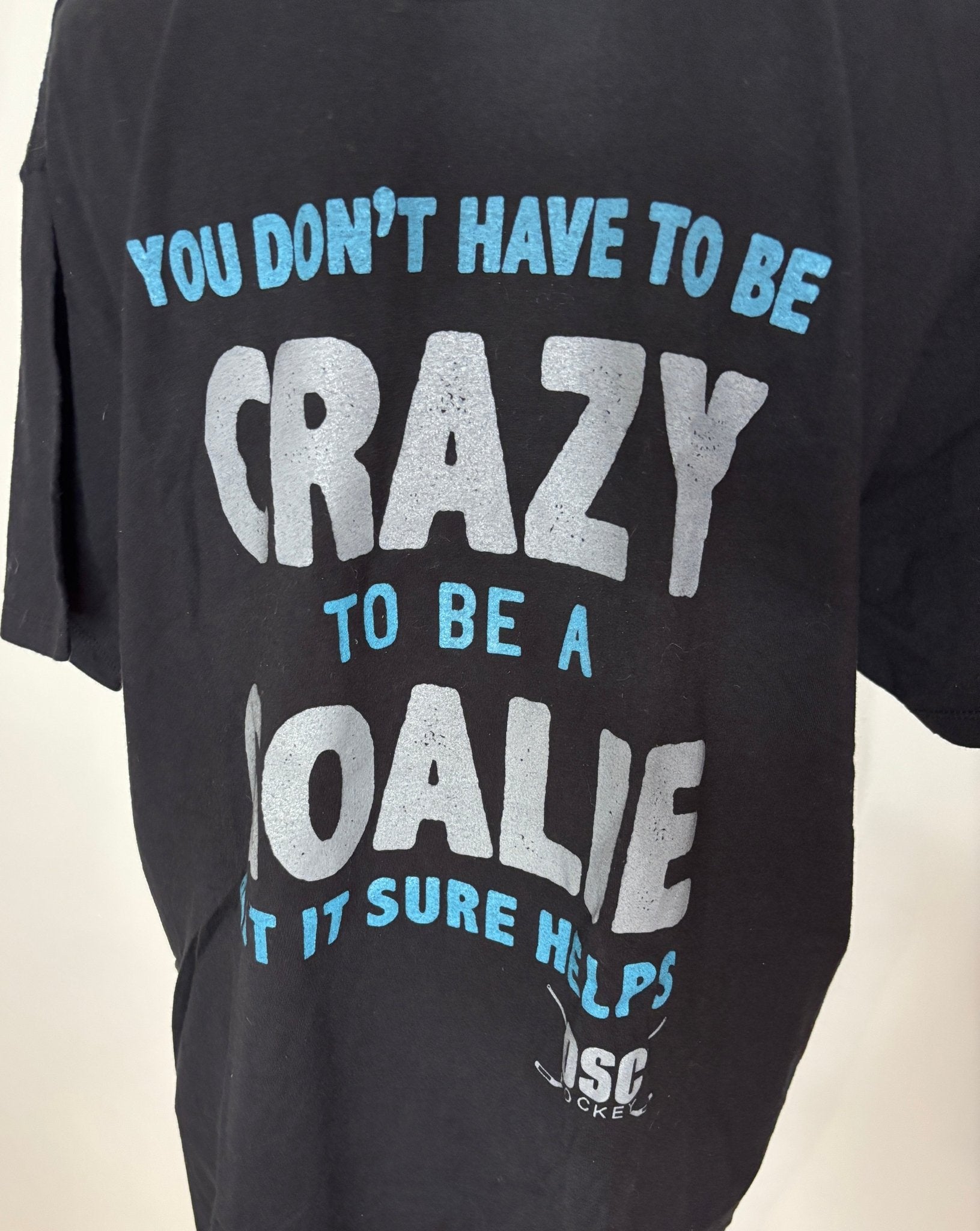 DSC Crazy Goalie T Shirt Adult XL - HLJ at HomeDSC Crazy Goalie T Shirt Adult XLShort SleeveDSC