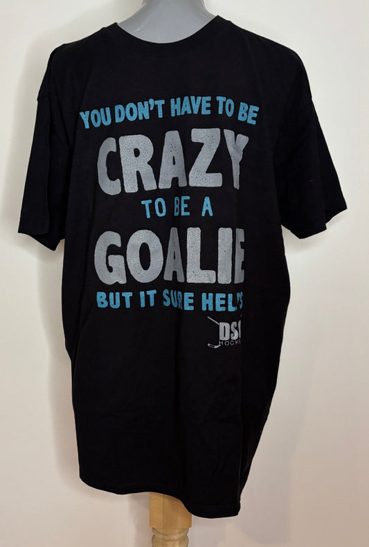 DSC Crazy Goalie T Shirt Adult XL - HLJ at HomeDSC Crazy Goalie T Shirt Adult XLShort SleeveDSC