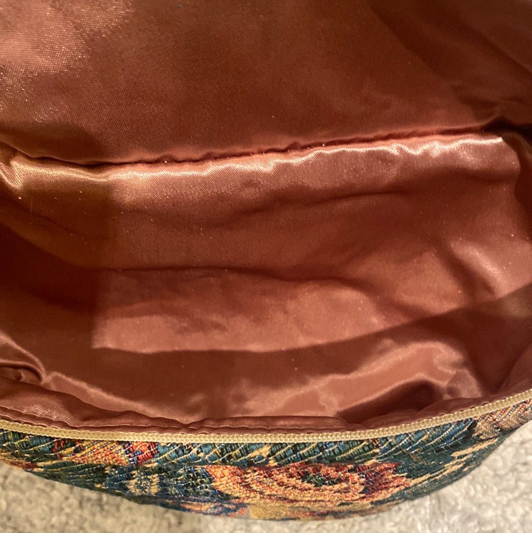 Emerald Woods Vintage Old World Tapestry Fanny Pack