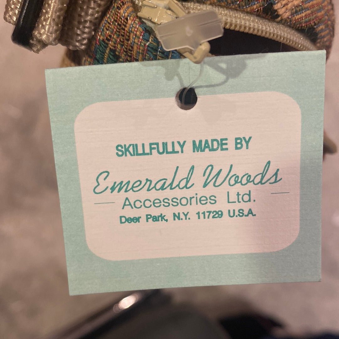 Emerald Woods Vintage Old World Tapestry Fanny Pack