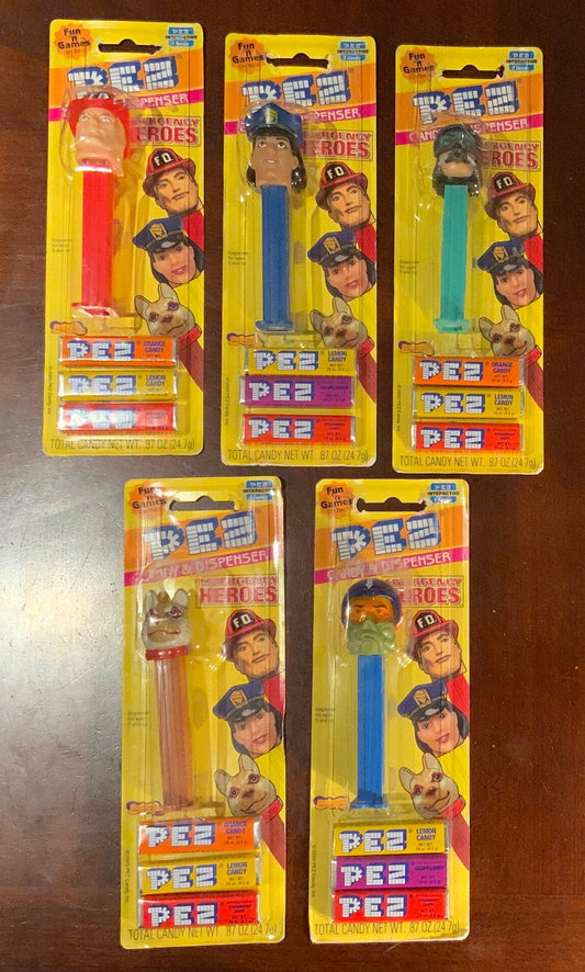 Emergency Heroes Pez Dispensers - HLJ at HomeEmergency Heroes Pez DispensersPez DispenserPez