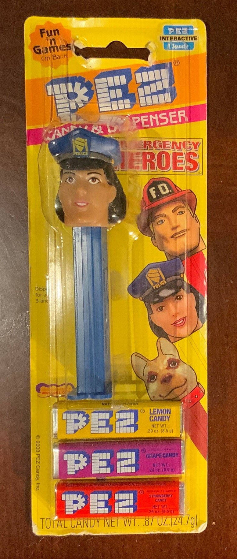 Emergency Heroes Pez Dispensers - HLJ at HomeEmergency Heroes Pez DispensersPez DispenserPez