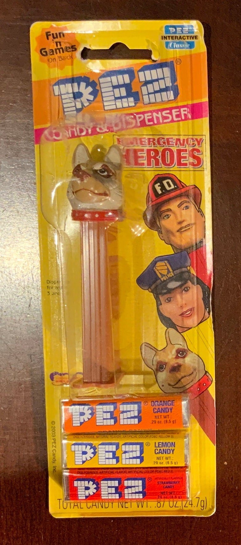 Emergency Heroes Pez Dispensers - HLJ at HomeEmergency Heroes Pez DispensersPez DispenserPez