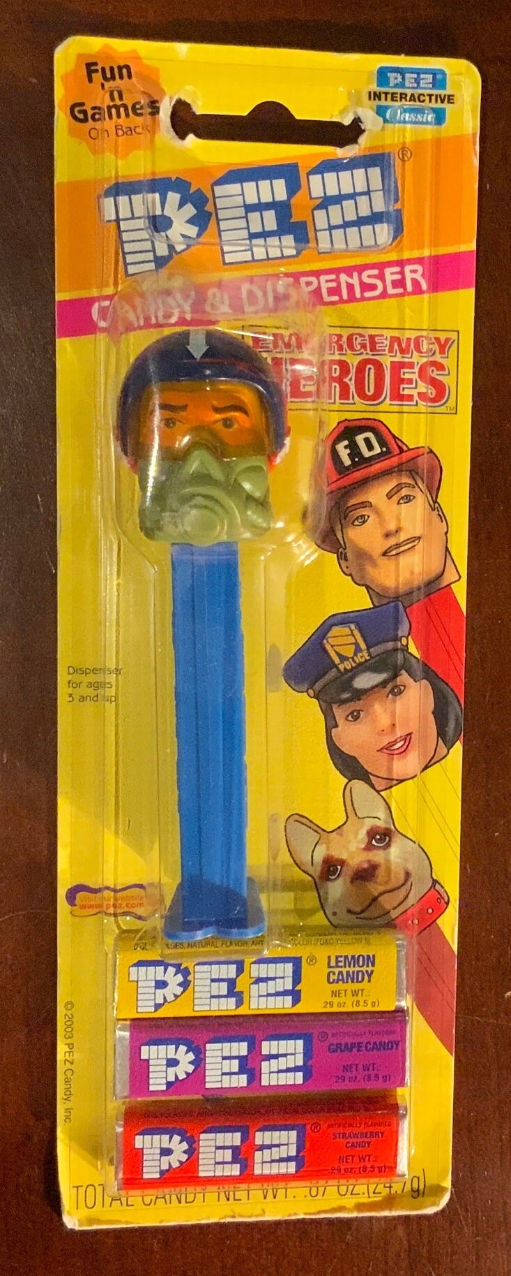 Emergency Heroes Pez Dispensers - HLJ at HomeEmergency Heroes Pez DispensersPez DispenserPez