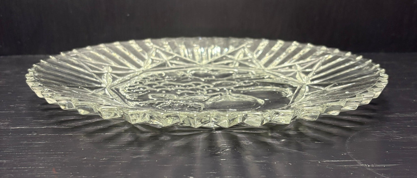 Federal Glass Pioneer Glass Serving Plate