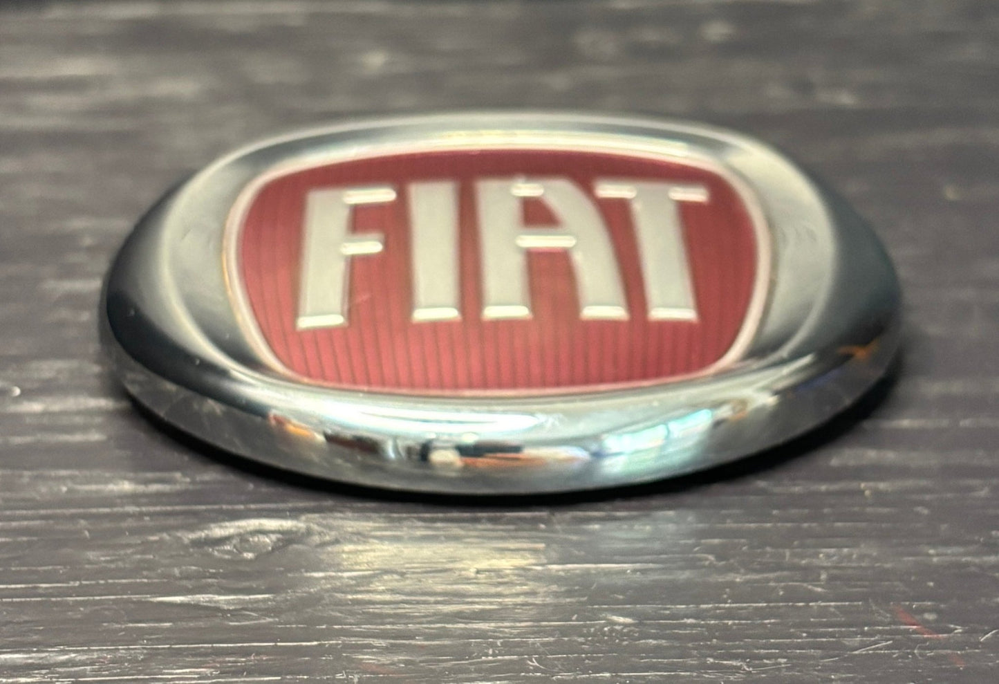 FIAT logo on a metallic background