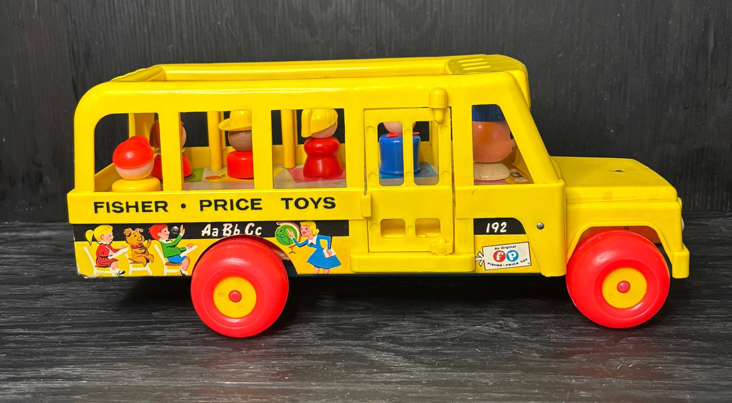 Fisher Price Little People Big Yellow School Bus