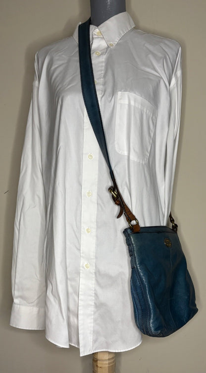 Fossil Teal Purse