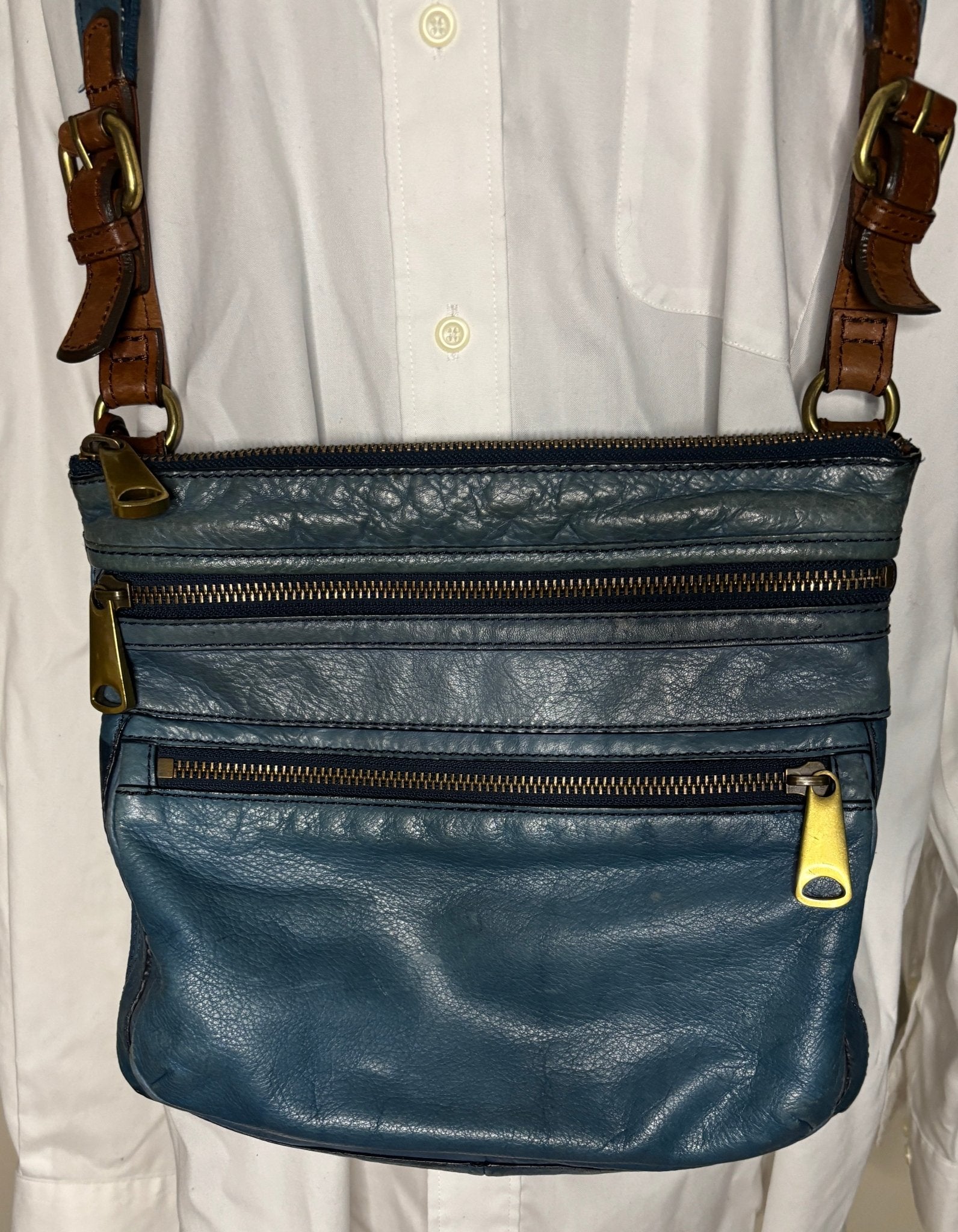 Fossil Explorer Teal Crossbody Purse - HLJ at HomeFossil Explorer Teal Crossbody PurseCrossbodyFossil