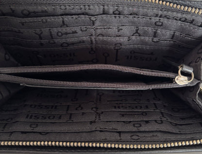 Fossil Maddox Dark Brown Women's Wallet
