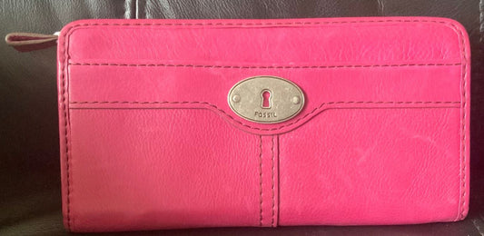 Fossil Maddox Pink Women's Wallet
