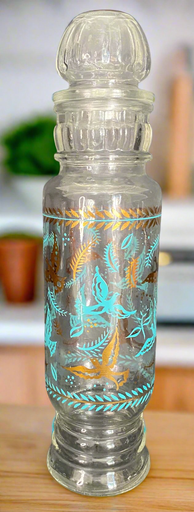 Georges Briard Birds of Paradise Apothecary Jar - HLJ at HomeGeorges Briard Birds of Paradise Apothecary JarJarGeorge Briard