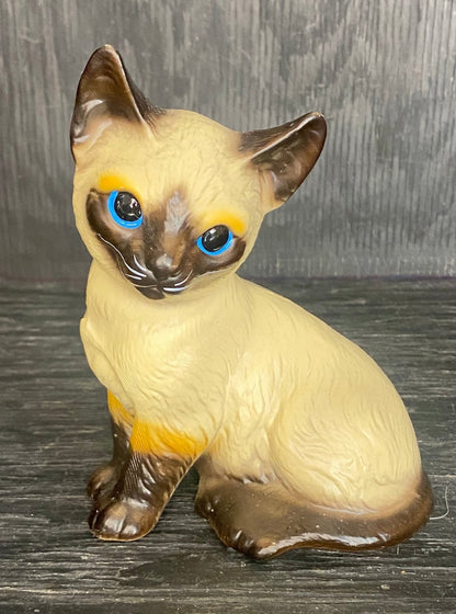 Giftcraft Blue Eye Siamese Cat Figurine