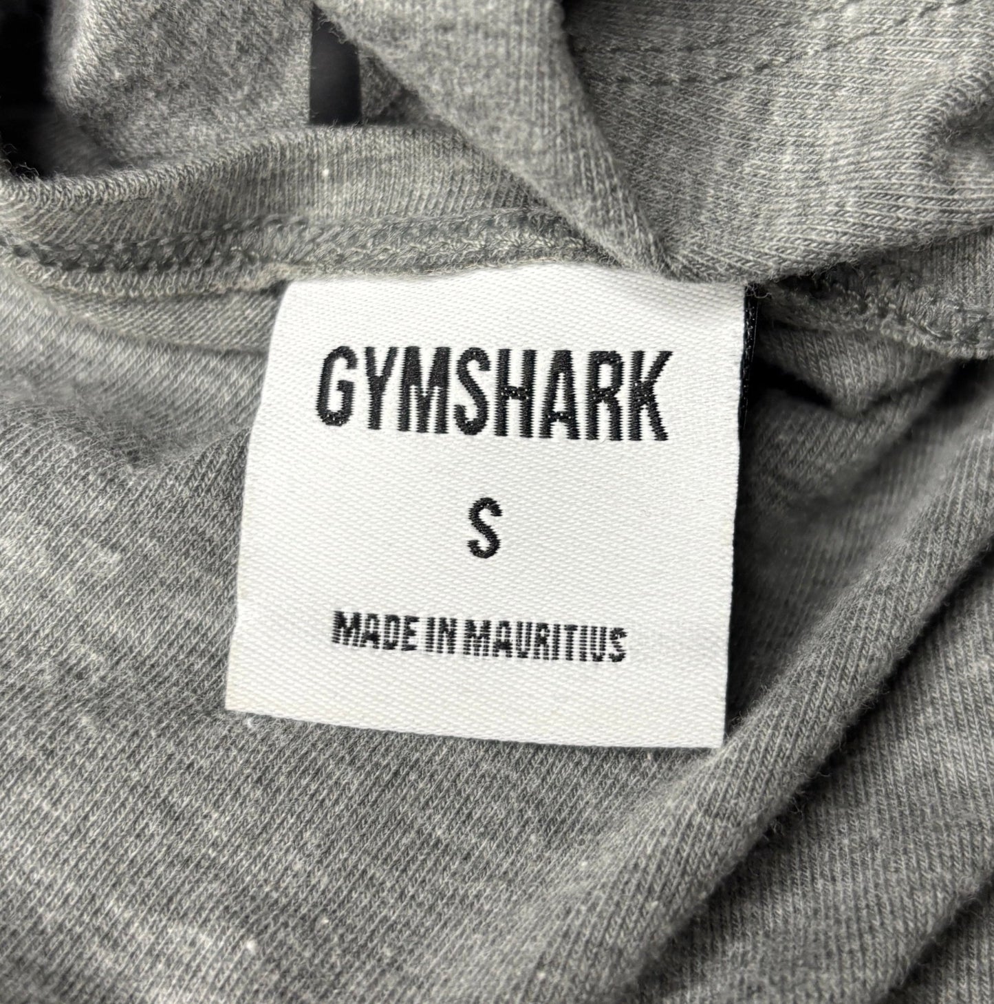 Gray Gymshark Tank Top Muscle Shirt Adult Small