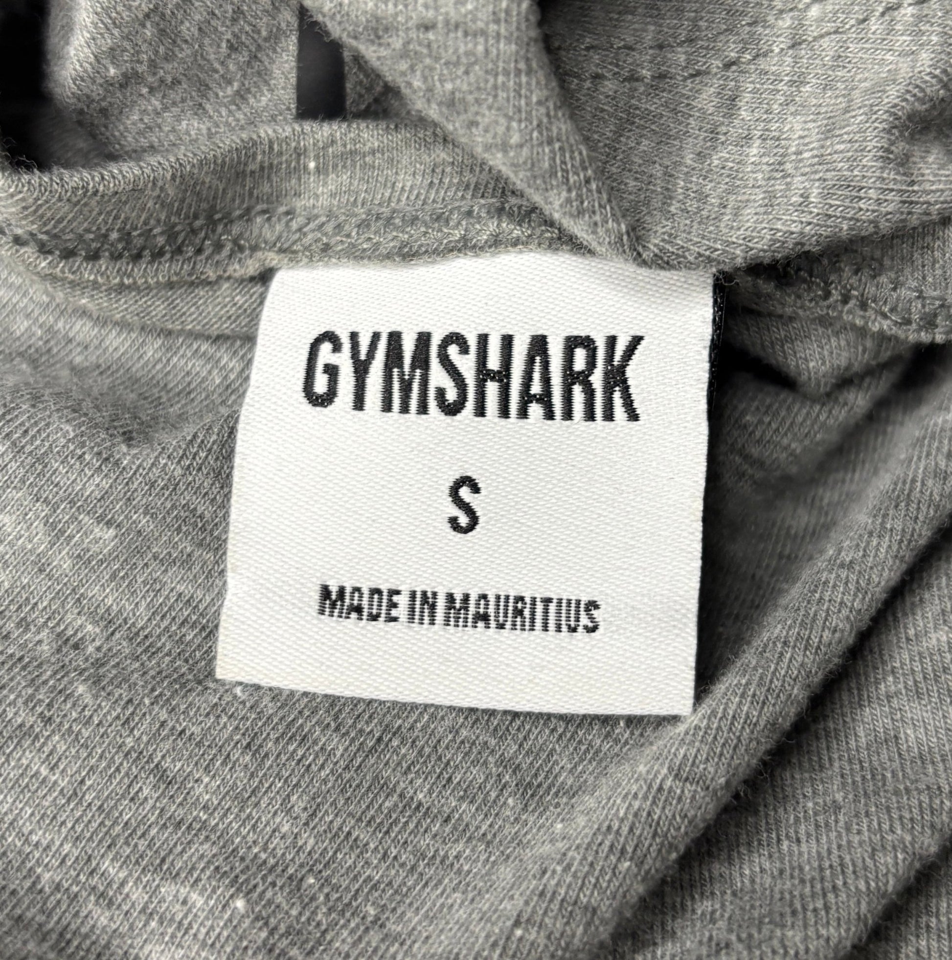 Gray Gymshark Tank Top Muscle Shirt Adult Small