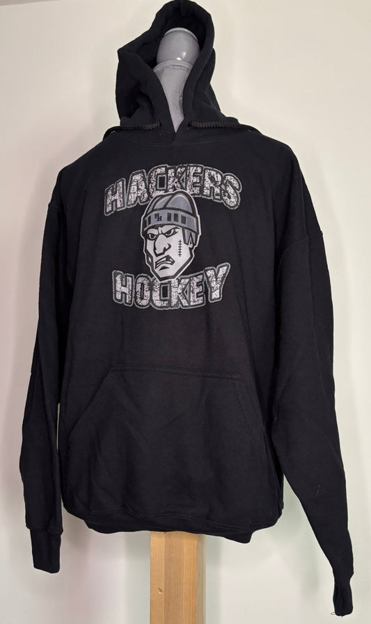 Hackers Hockey I Dangled Your Mama Hoodie Sweatshirt Adult