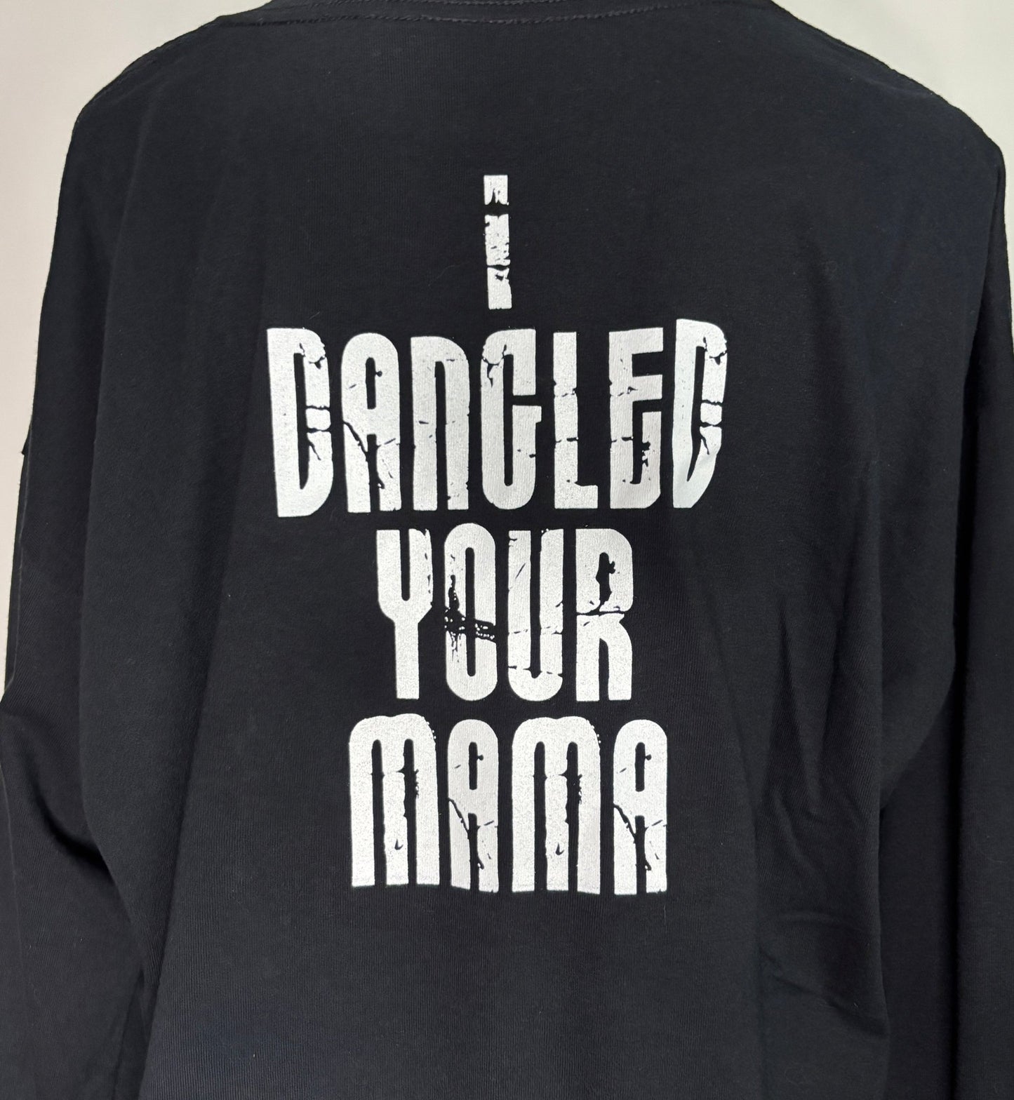 Hackers Hockey I Dangled Your Mama Long Sleeve T shirt