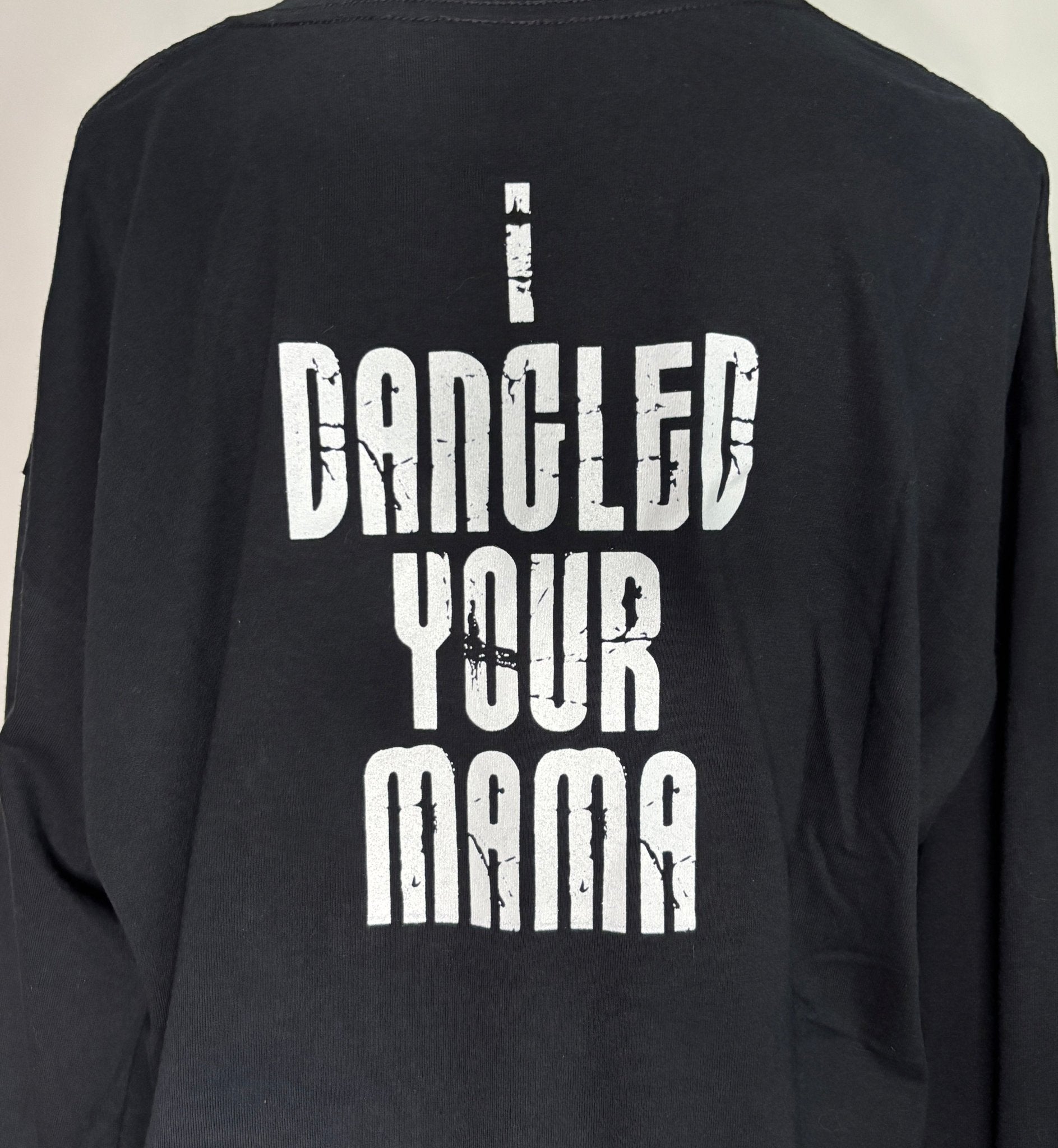 Hackers Hockey I Dangled Your Mama Long Sleeve T shirt